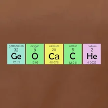 Geocache - periodická tabulka