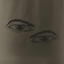 Párovy motiv - oko přimhouřené