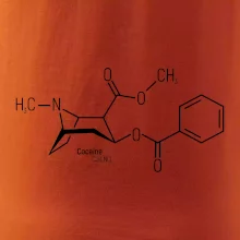 Molekulární struktura Cocaine Kokain