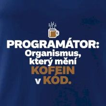 ROGRAMÁTOR Organismus, který mění kofein v kód