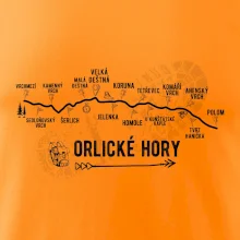 Profil Orlických hor Profil Orlických hor