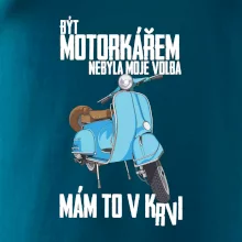 Být motorkářem nebyla moje volba skútr