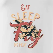 Eat Sleep Fly Repeat letadlo