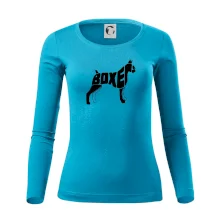 Boxer nápis v těle