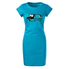 Bagrista v kruhu - vlastní nápis