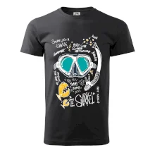 Potapěčské brýle text