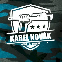 Instalatér - Erb vlastní nápis