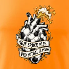 Moje srdce bije pro fotbal a pivo