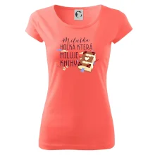 Kniha - Holka, která miluje knihy -  Vaše jméno