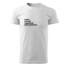 DNES POUZE VIZUÁLNÍ PŘÍTOMNOST.