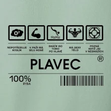 Čárový kód  - Plavec