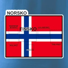 Norsko vlajka další státy