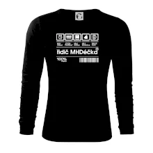 Čárový kód -  Řidič MHD