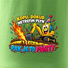 Bagrista kope dokud netrefí plyn