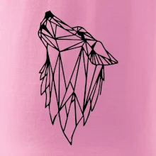 Geometrie - vlk - vyjící
