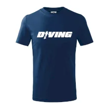 Diving nápis potápěč