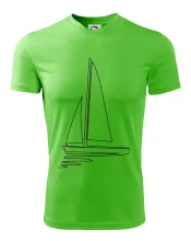 Plachetnice jedním tahem