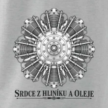 Srdce z hliníku a oleje