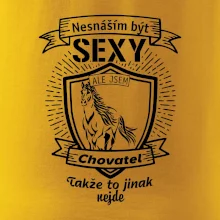 Nesnáším být sexy - chovatel koní erb