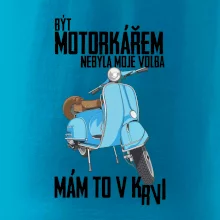 Být motorkářem nebyla moje volba skútr