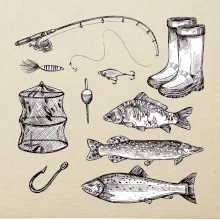 Rybářský set