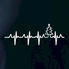 EKG Vánoční stromek EKG Vánoční stromek