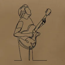 Kytarista jedním tahem