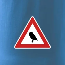 Dopravní značka - Pozor sova