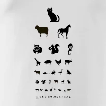 Oční test zvířatka