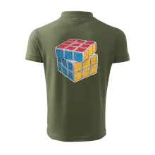 Rubikova kostka kreslená