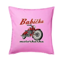 Babička motorkářka