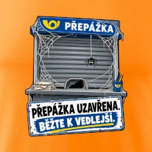 Přepážka uzavřena běžte k vedlejší