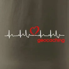 Moje srdce bije pro Geocaching -text