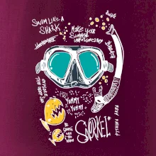 Potapěčské brýle text