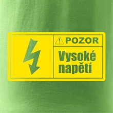 Pozor vysoké napětí