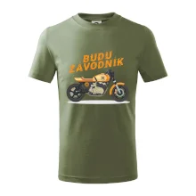 Budu závodník  žlutý cafe racer