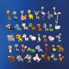 Triko plné zvířátek