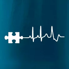 EKG puzzle rozpojené