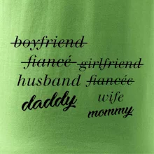 Partnerské triko nastávající rodiče