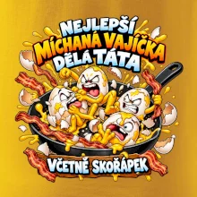 Nejlepší míchaná vajíčka dělá táta Včetně skořápek