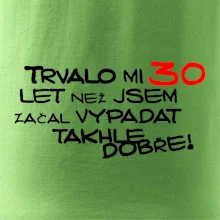 Trvalo mi 30 let než jsem začal vypadat takhle dobře