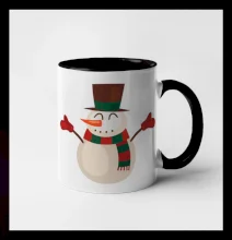 Vánoční sněhulák