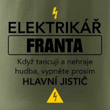 Jméno - Elektrikář - hlavní jistič