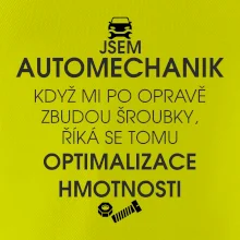 Automechanik - optimalizace