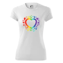 Srdce pride květiny