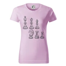 Šachové figurky kreslené