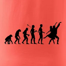 Evoluce tanec - tančící dvojice