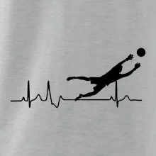 Ekg fotbal brankář