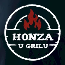 Vlastní jméno u grilu v kruhu Vlastní jméno u grilu v kruhu