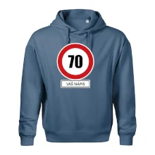 Dopravní značka - rychlost 70 - váš nápis Dopravní značka - rychlost 70 - váš nápis